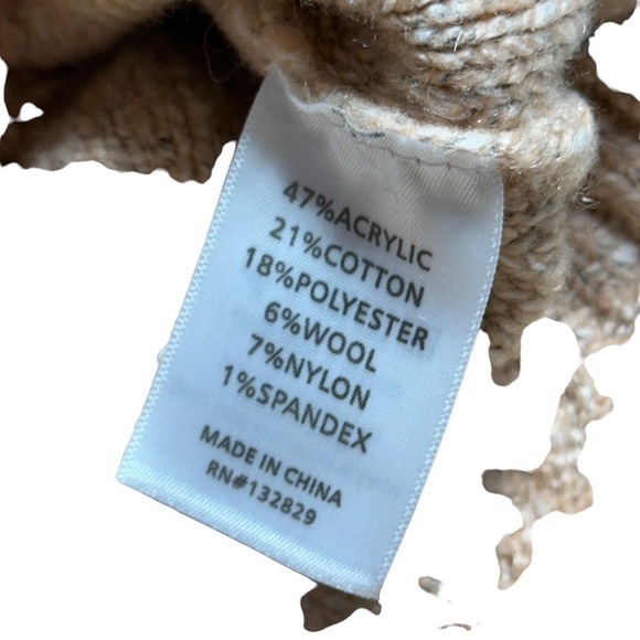 Tularosa x Revolve Lonestar V Neck Sweater in Peach Women’s US XS - Picture 6 of 9